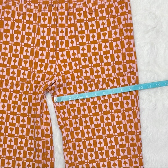 Maeve by Anthropologie Naomi Ponte Wide-Leg Flare Pants 4 - Picture 4 of 9